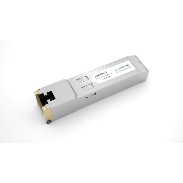 Axiom Axiom 1000Base-T Sfp Transceiver - Axg92193 - Taa Compliant AXG92193 - main